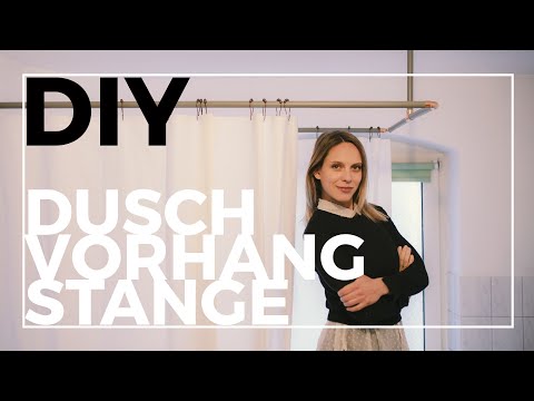 Video: DIY einfach und schnell anpassen Duschvorhänge