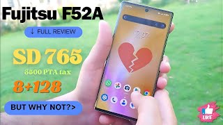Warning||Fujitsu arrows f52a_Snapdragon 765g_Adreno 620🤔🤔