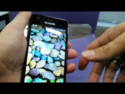 New MetroPCS Kyocera Hydro Wave unboxing review 40 MTR