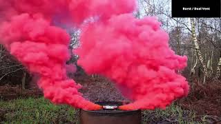 Dual Vent Smoke Bomb - Burst - Red Shutter Bomb Product Demo