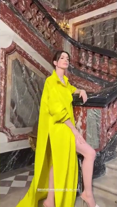 Anne Hathaway at BVLGARI’s Eden The Garden of Wonders Event. #annehathaway
