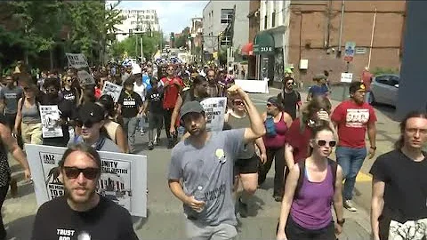 Counter-protesters outnumber white nationalists at Washington, D.C., rally