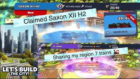 TrainStation 2 🚆#765: Build The City 🏙 Event - Claimed Rare Train Saxon XII H2