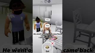 stealing from a bloxburg makys #roblox #stealingfoodinbloxburg