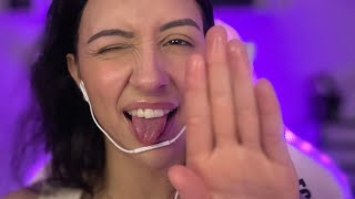 Asmr: Lens Licking Spit Painting= Desmaio 💚