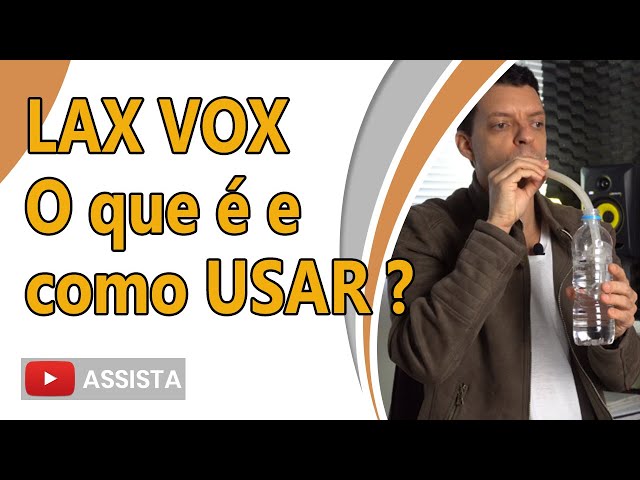 LAX VOX] O QUE É e COMO USAR? 