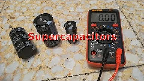 Measuring the voltage of Supercapacitors