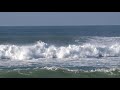 la transparence des vagues de la gravière avec le soleil.........