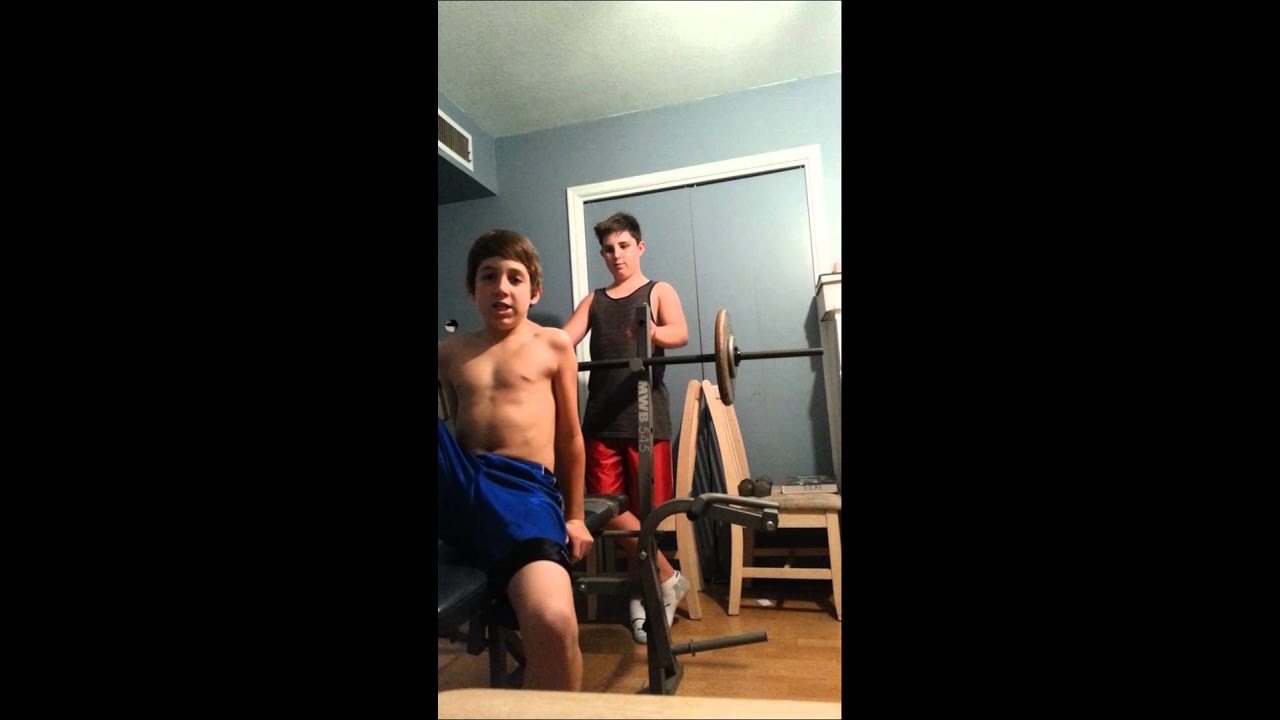 12 year old bodybuilder progress video #1 - YouTube