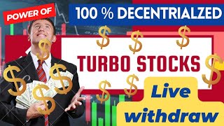 earn money online ways || Turbo stock withdraw proof || make mony decentralized system screenshot 4