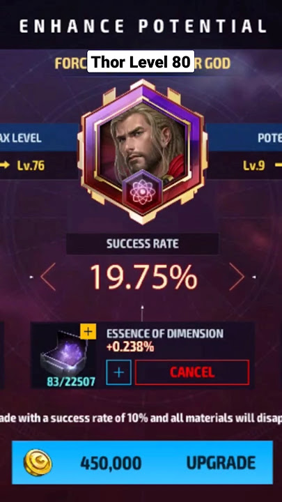 Thor Level 80 | Marvel Future Fight - MFF HINDI INDIA #mffhindiindia #thor #thorlevel80