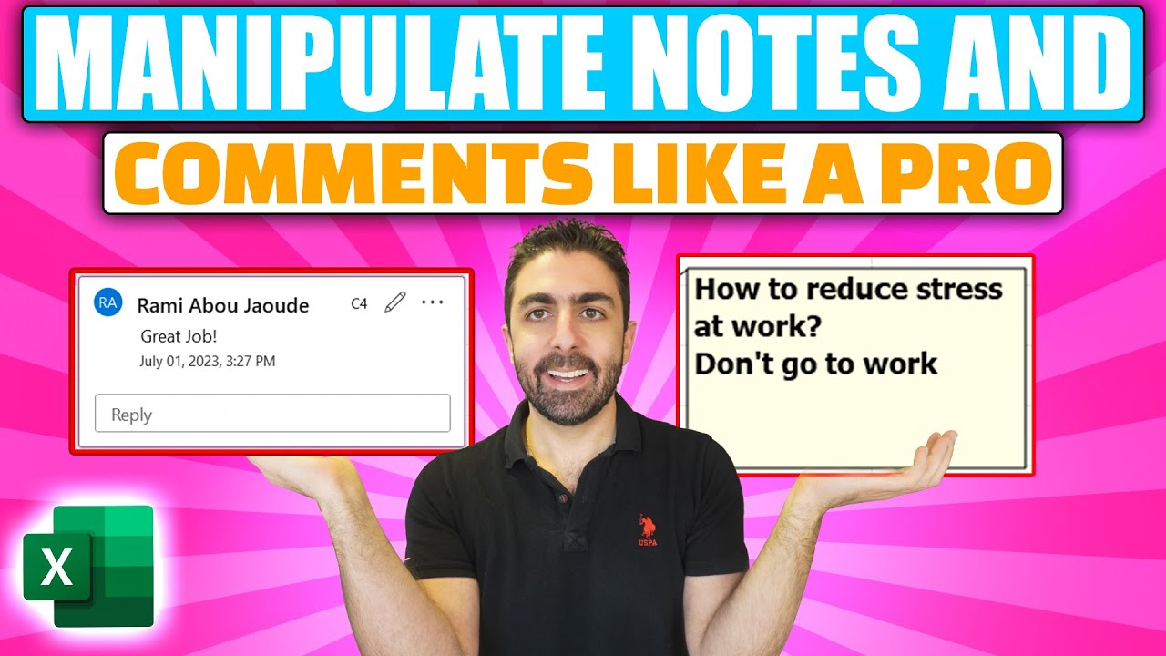 Don't know the Difference between Comments and Notes? - YouTube