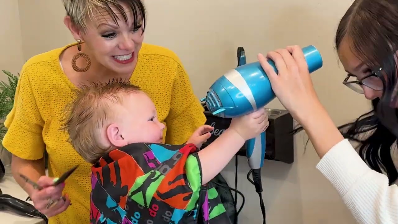 How to Cut a 15-Month-Old Baby's Hair at Home