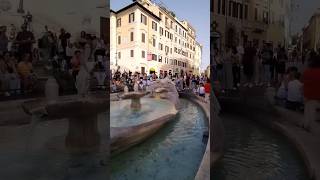 Summer in Rome #piazzadispagna #shortsvideo