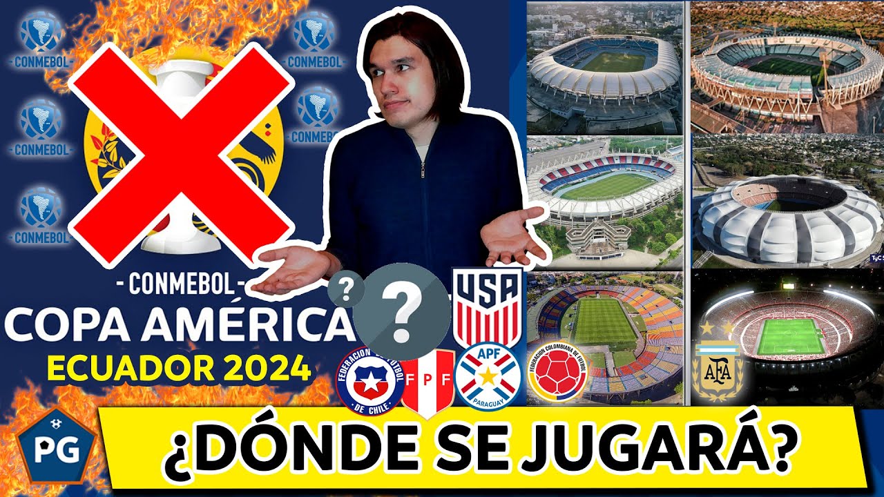 ECUADOR NO HARÁ la COPA AMÉRICA 2024 ¿POR QUÉ? ¿DEBERÍA ser en COLOMBIA