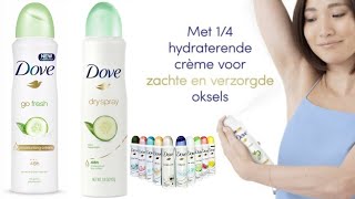 Review Dove Deodorant Try-On Unboxing Skincare Dove Deodorant Dryspray Go Fresh Cuber