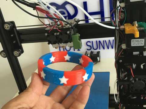 HE3D EI3-Tricolor DIY 3D Printer kit Triple Extruder - HqDefault