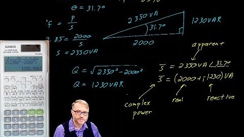 #14: Complex power - the real, the reactive, and the apparent power