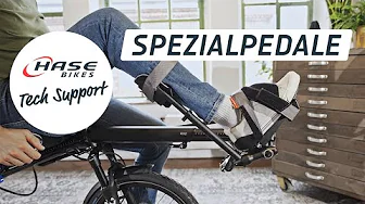 Spezialpedale mit Wandenhalter - Tech Support Hase Bikes