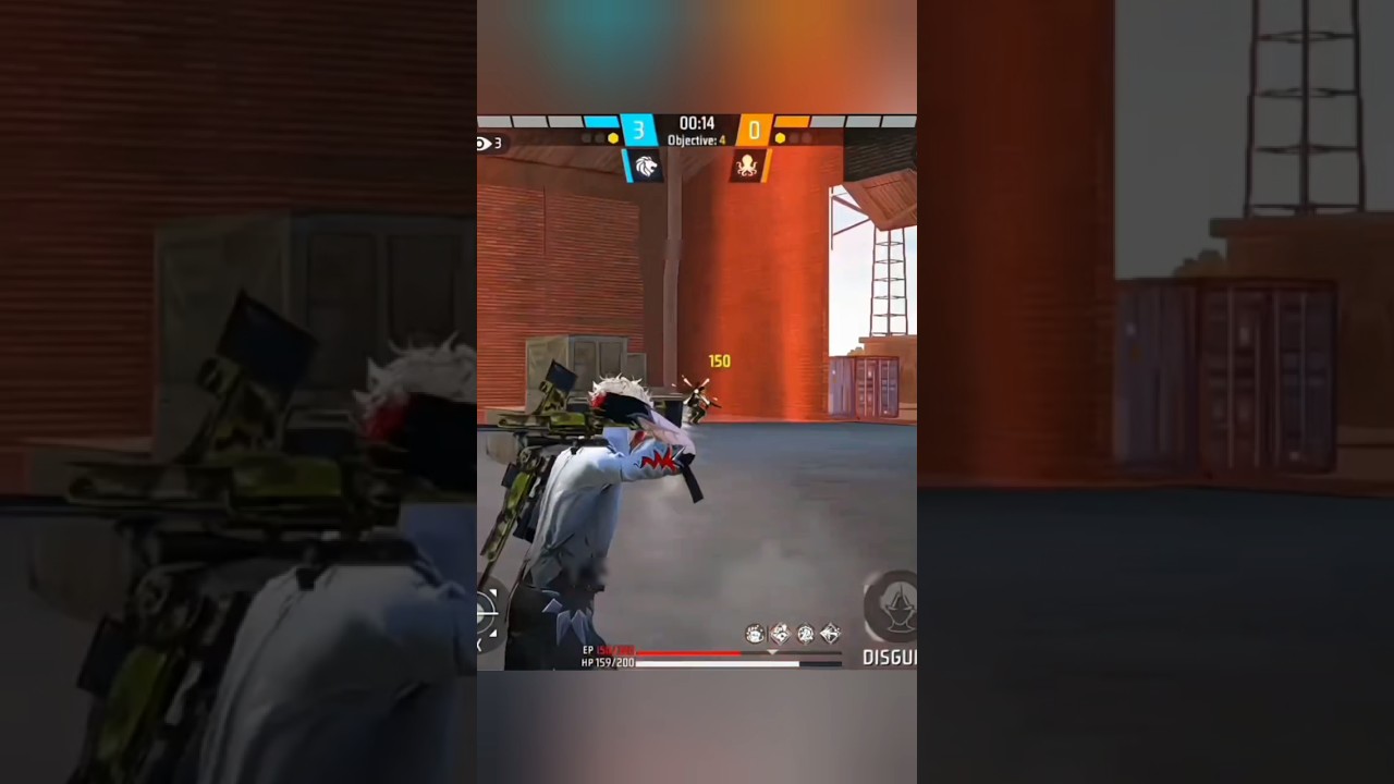 Free Fire Max 1 vs 4 CS Rank Part 28