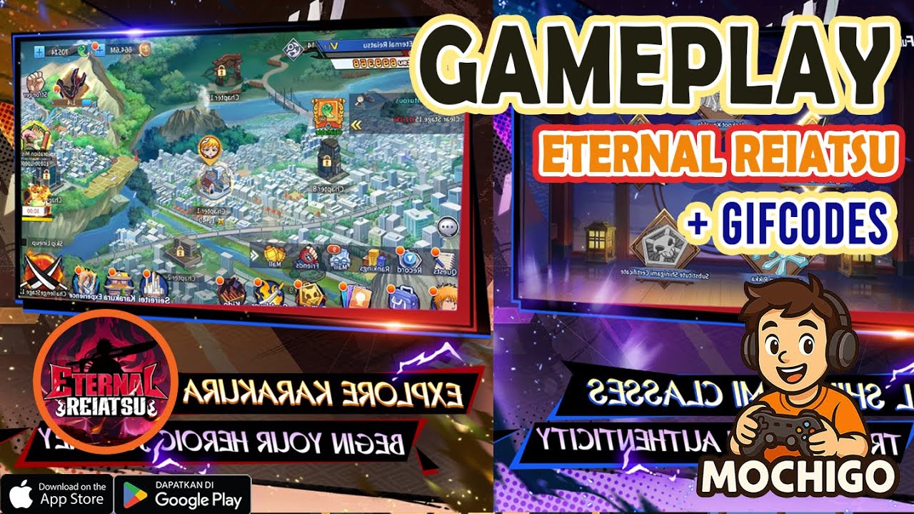 Eternal Reiatsu Gameplay | 🎁 6 Giftcodes & How to Redeem Codes - Android / IOS