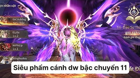 Mu vượt thời đại | Ghép cánh siêu phẩm bậc chuyển 11 Đẹp mê ly | Tam Thái Tử