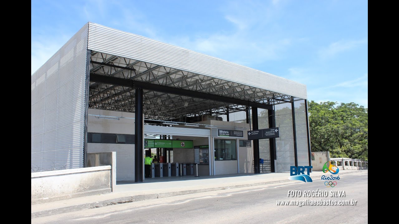 Estação Magalhães Bastos recebe obras de ampliação para as olimpíadas 2016 YouTube Estação Magalhães Bastos recebe obras de ampliação para as olimpíadas 2016 YouTube