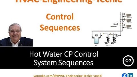 DDC Control System Sequences for Hot Water Central Plants, Training Session C-7 Revised