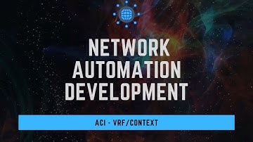 Cisco ACI Vrf using Python REST API (request)