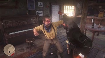 RDR2 - For the first time I See such a Realistic Animation of a Knockout