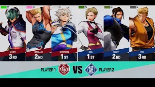 THE KING OF FIGHTERS XV - Team Hero VS Team Art Of Fighting