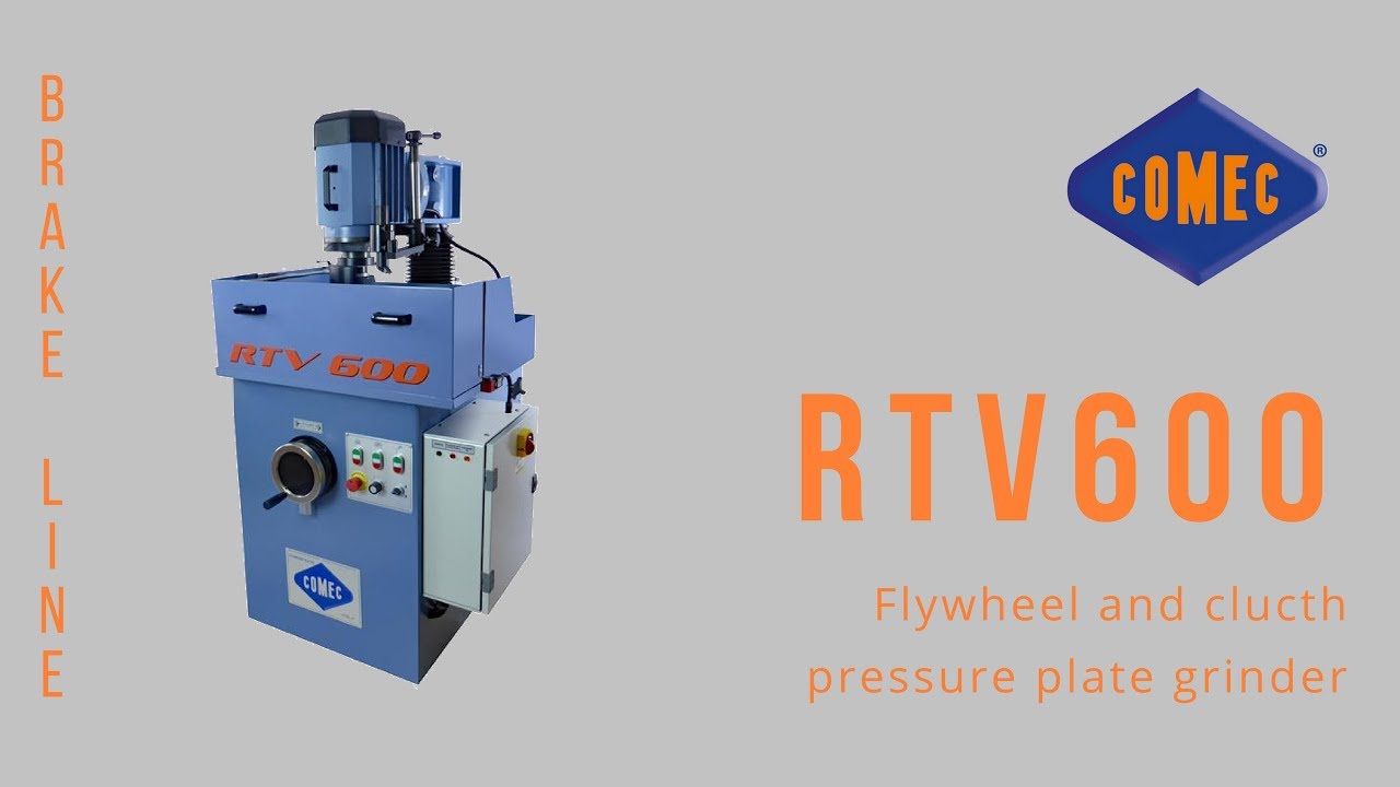 Flywheel And Clutch Pressure Plate Grinder RTV600 Comec YouTube