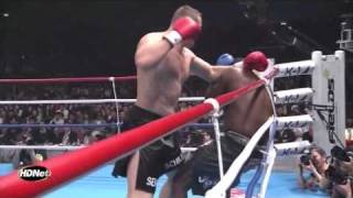 Semmy Schilt Holland Vs Errol Zimmerman Curacao K-1 World Gp 2010 Yokohama Round 1 & 2
