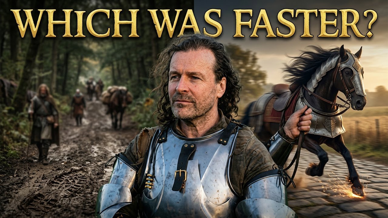 Horse vs Walking: Which Was Faster in Medieval Times?