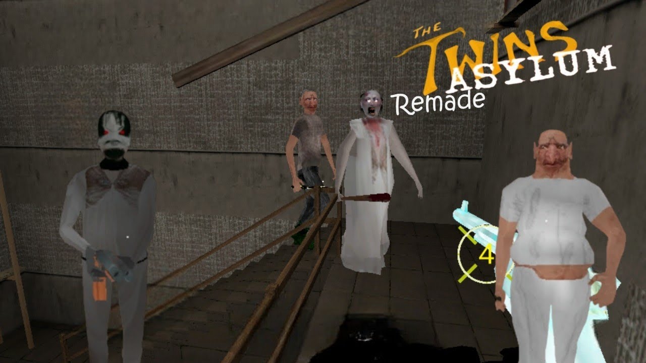 The Twins Remade İn Slendrina Aslyum Atmosphere Full Gameplay 