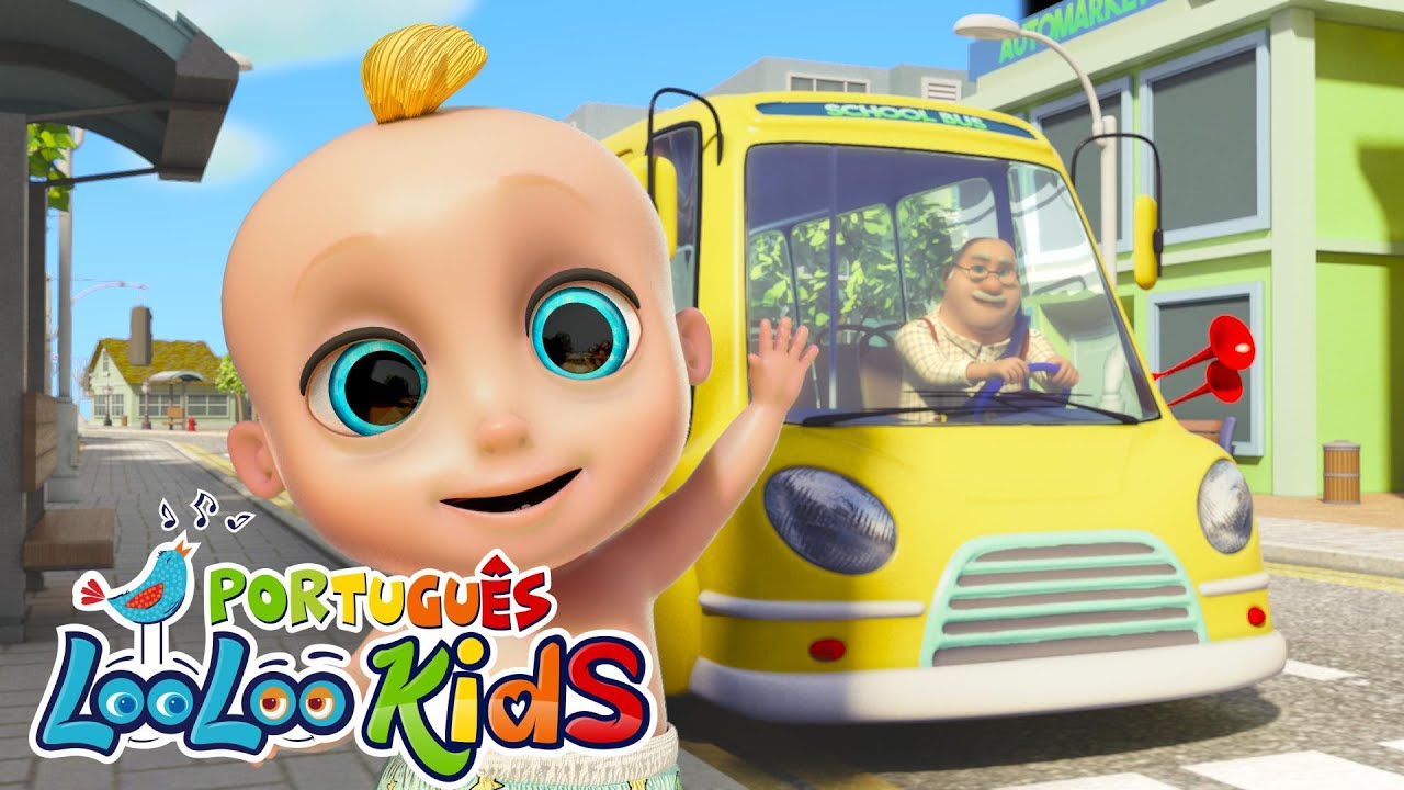 A Roda do Ônibus 😍 Musicas Infantis - LooLoo Kids Português