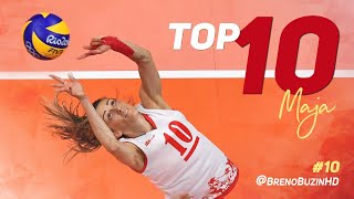 Top 10 Best Second Ball Actions By Maja Ognjenovic Brenob ᴴᴰ