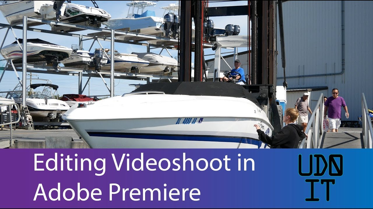 How to Edit in Adobe Premiere - Editing Pier 47 Videoshoot in Adobe Premiere