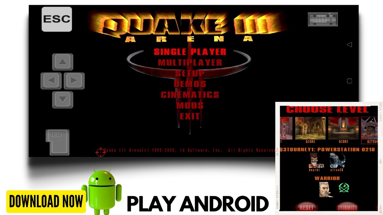How to install and play Quake 3 Game For Android 2023