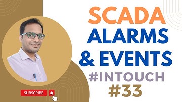 SCADA Tutorial 33 - Alarms and Events in Intouch SCADA | Value, Deviation and Rate of Change