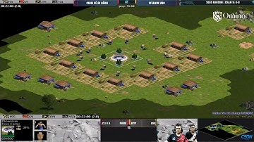 Chim Sẻ Đi Nắng vs U98 | Solo random chạm 9 | 02/05/2024 #aoe #chimsedinang