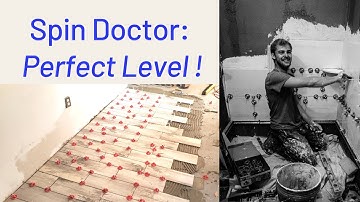 How to use spin doctor tile leveling system: No Lippage!