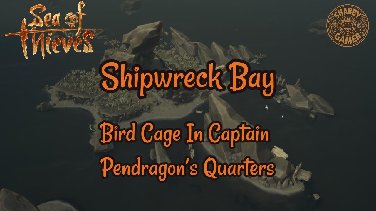 Bird Cage In Captain Pendragon’s Quarters Shipwreck Bay Sea Of