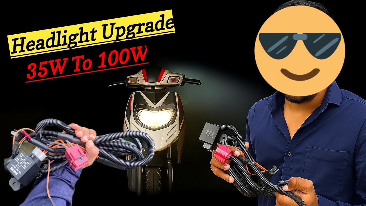 Aprilia SR 150 Headlight Weak? Ab 100W Bulb Lagao – Full Setup & Guide
