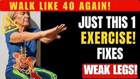 Over 60? Your Legs Are Getting WEAKER Every Week — FIX It with 3 Easy Exercises | Senior Health Tips