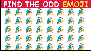 ANIMALS QUIZ! HOW GOOD ARE YOUR EYES #32 l Find The Odd Emoji Out l Emoji Puzzle Quiz