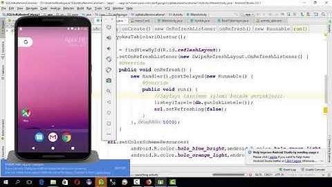 Android ile Mobil Programlama - SQLite#03 - Öğlen