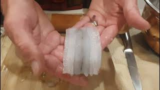 How To - Prepare Garfish For Cooking.