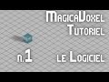 Magicavoxel  tutoriel fr  1 le logiciel  winmac