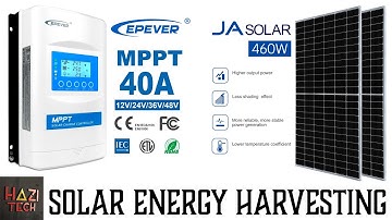 EPEVER MPPT Solar Controller Setup With JA Solar PV Panels